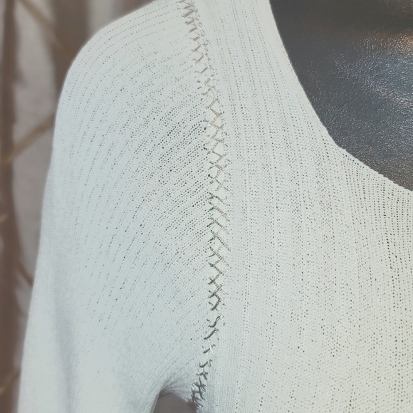 Roberto Cavalli brand new without Tags open back gorgeous white top sz 44 - Picture 6 of 7